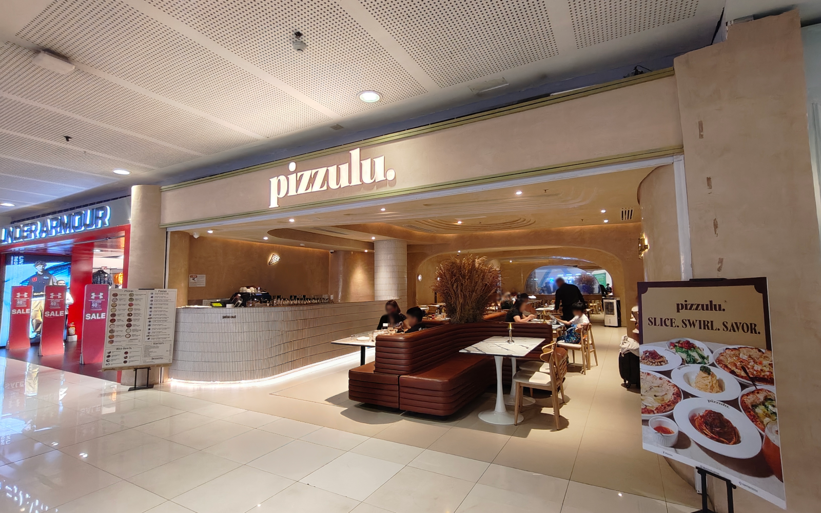 PIZZULU in SM Megamall